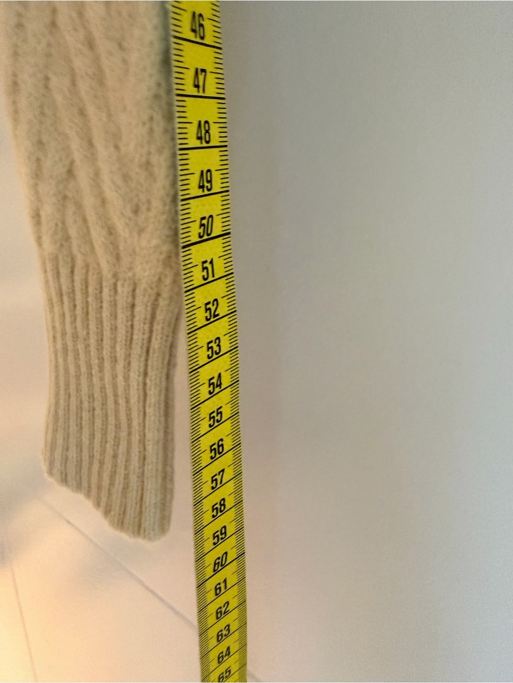 Patagonia Cream Chevron-Knit Crew Sweater - Picture 7 of 13